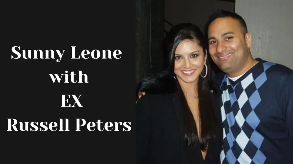 Sunny Leone with EX Russell Peters